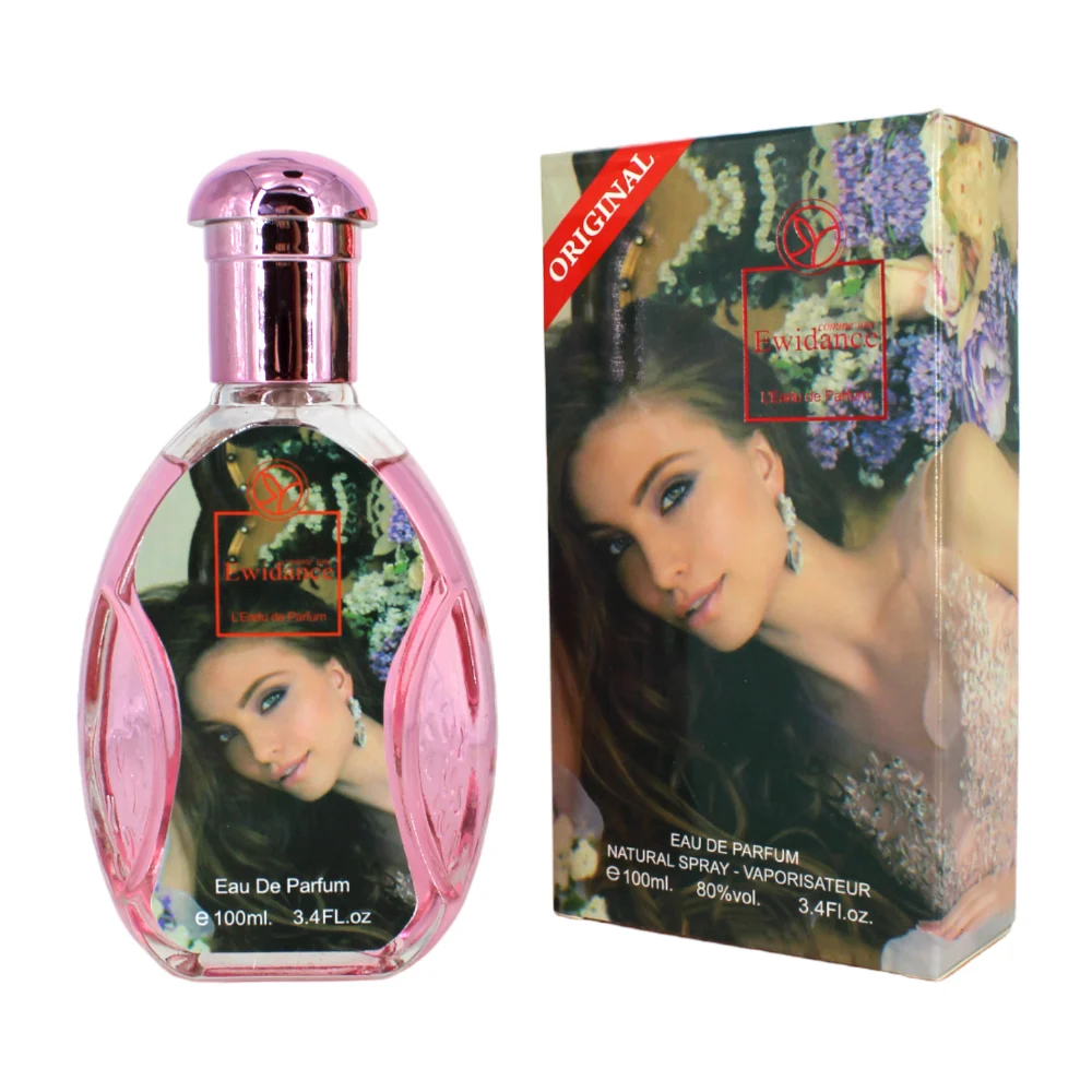 Perfume con fragancia para dama de 100ml comine une ewidance / 1880-22 / zqf-1422
