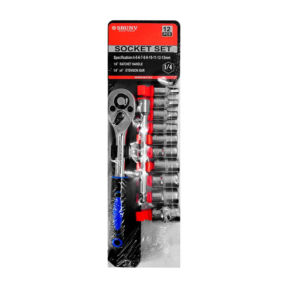 Set de llaves metálicas para mecánica con 10 medidas intercambiables / 19-0006