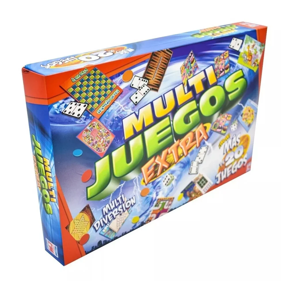 Juego de mesa, multijuegos extra con 20 juegos diferentes / 2006983