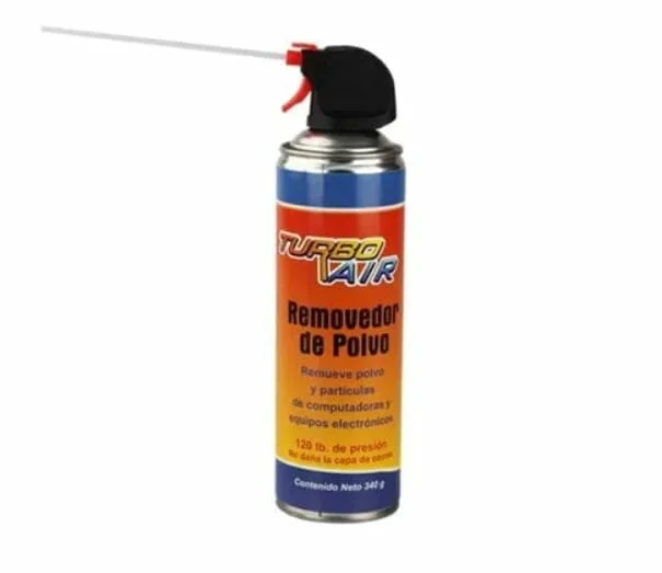 Lata de aire comprimido, turbo air de 340gr / 366001
