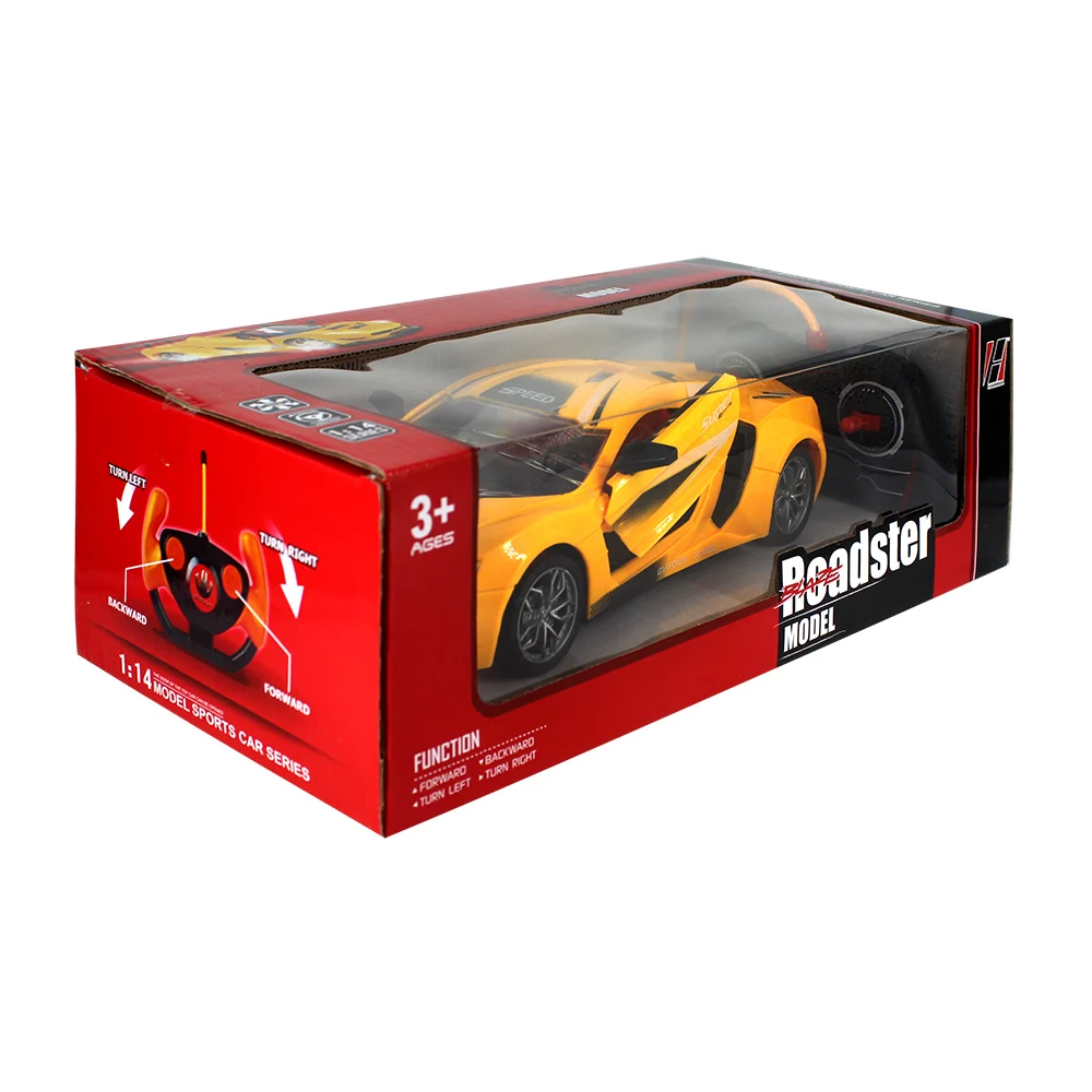 Carro deportivo a control remoto de pilas, variedad de colores / roadster blaze