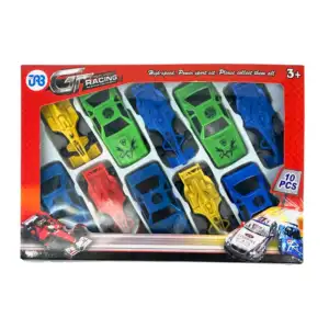 Paquete con 10 carros coches de juguete, variedad de modelos / gt rac…
