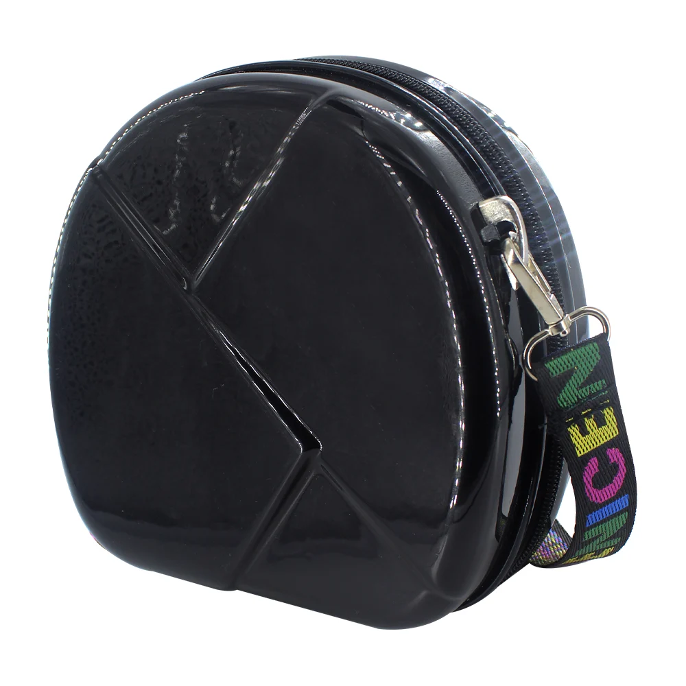 Bolsa de mano, pequeña, rígida, con co...