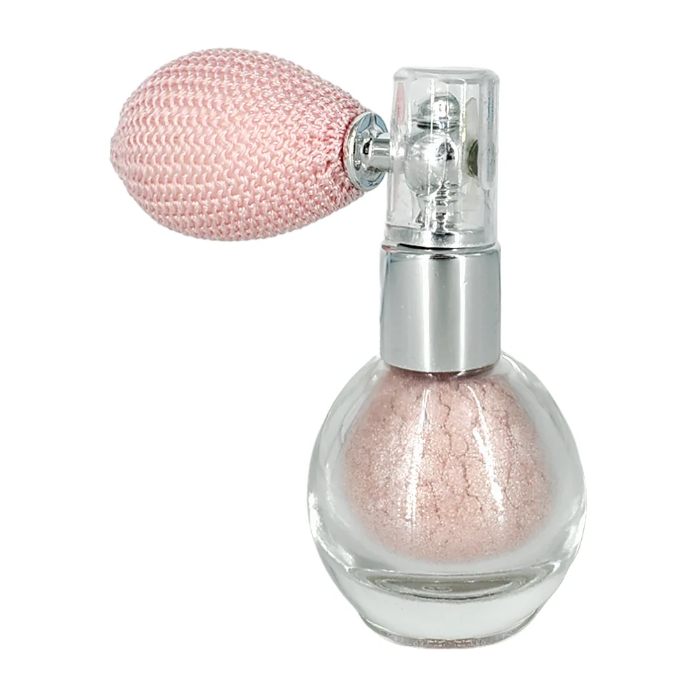 Spray atomizador masadi con iluminador polvo de hadas en forma de perfume para rostro y cara, variedad de colores / 2210-01