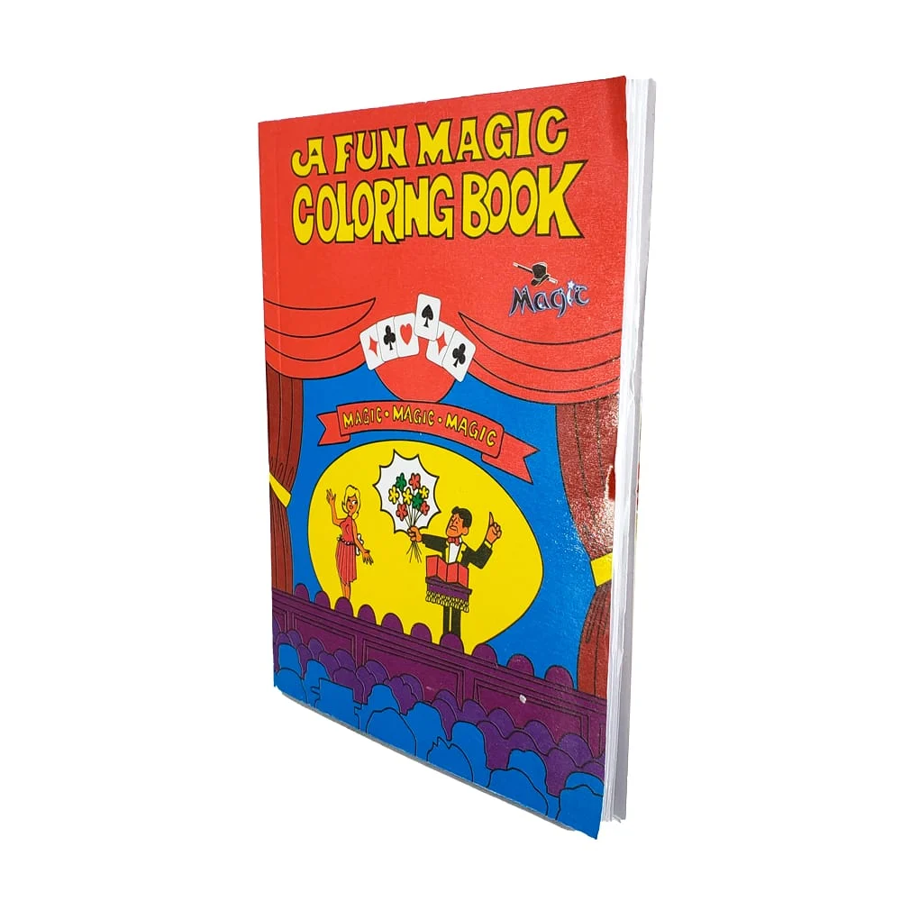 Cuaderno de mágica con dibujos ilustrativos con temática infantil / a fun magic coloring book / 2236
