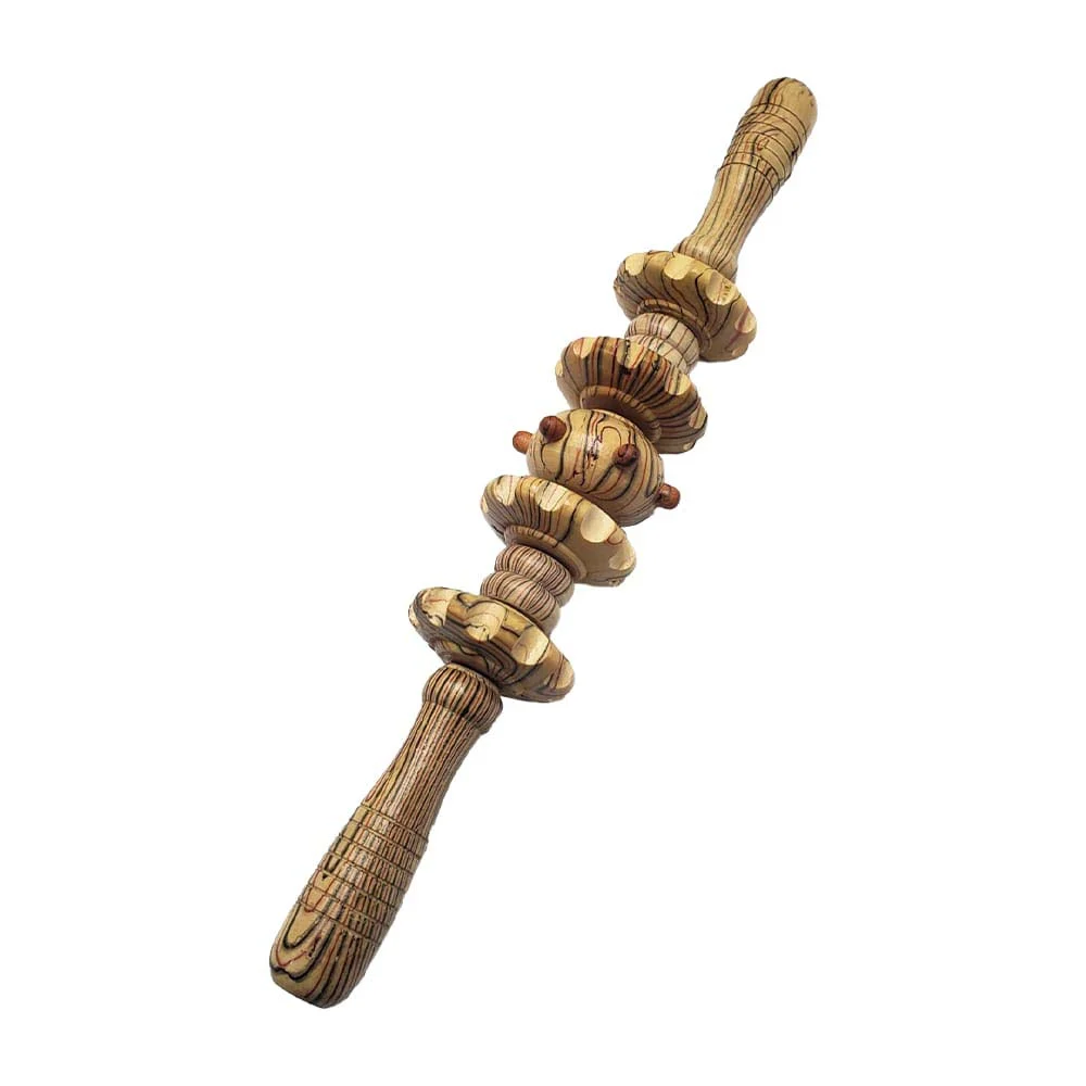 Rodillo masajeador giratorio de madera, variedad de modelos / 23-amq-008 / e4019a