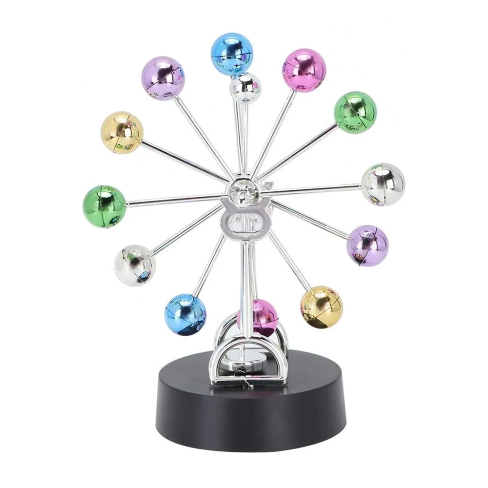 Rueda de la fortuna giratoria decorativa con debate perpetuo orbital y diseño de la vialactea / perpetual debate / 23-ydy-004