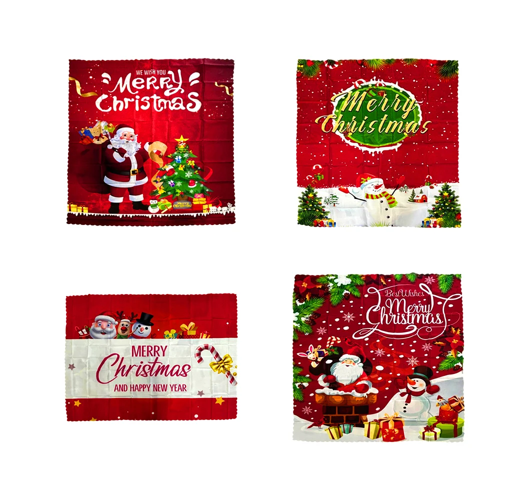 Mantel rectangular de tela para mesa con temática navideña, variedad de medidas y modelos / christmas table cloth