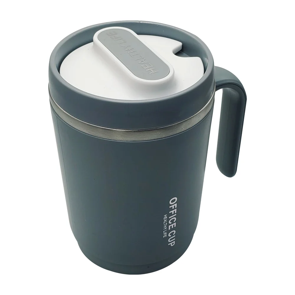 Taza termo de acero inoxidable con capacidad 500ml, para café, variedad de colores / healthy life / 24-termo-008