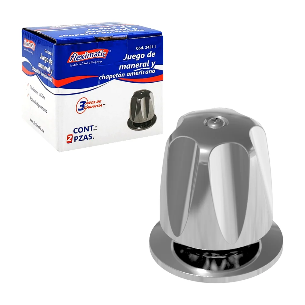 Juego de maneral y chapetón americano / fleximatic / 2421 l