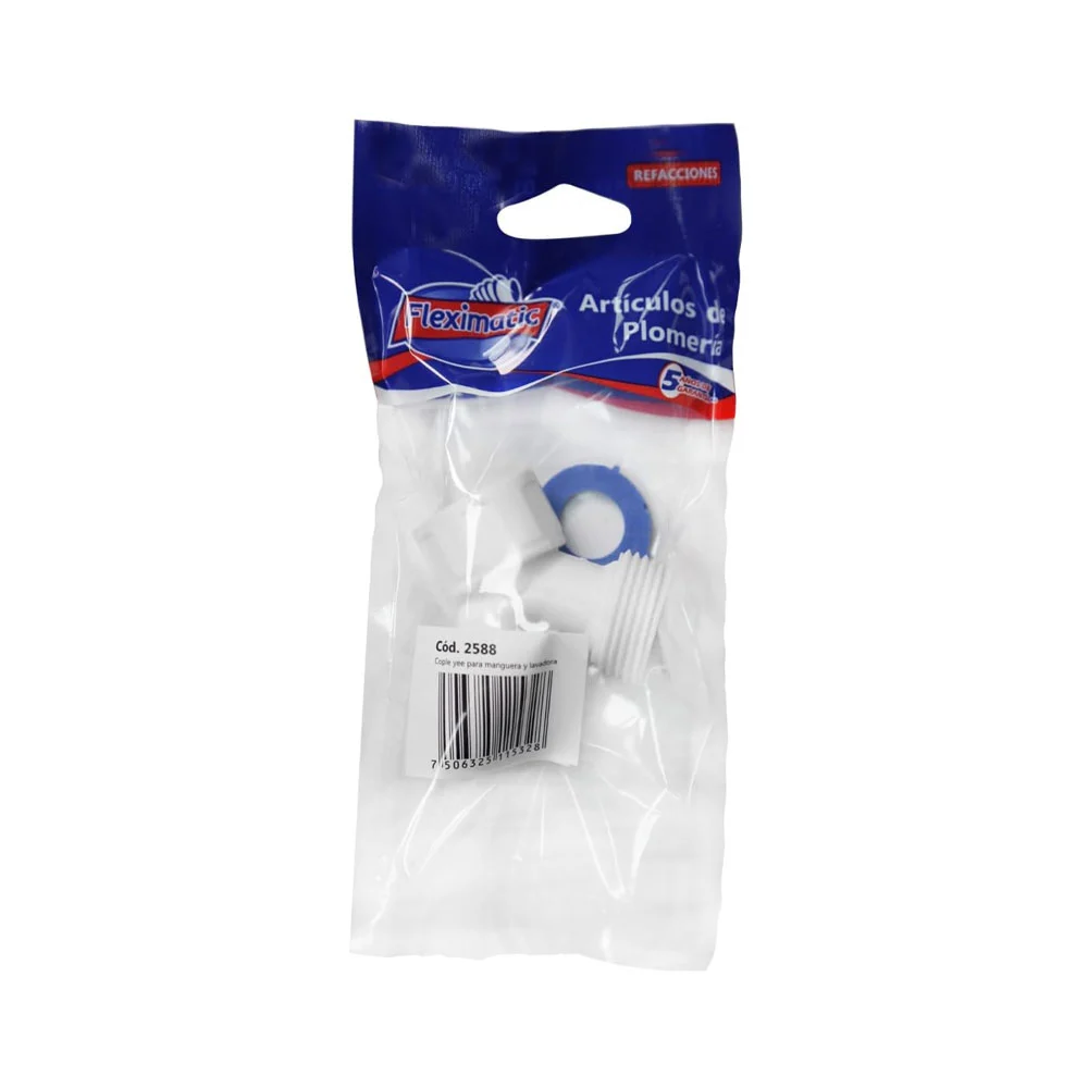 Conector cople yee para manguera y lavadora / fleximatic / 2588