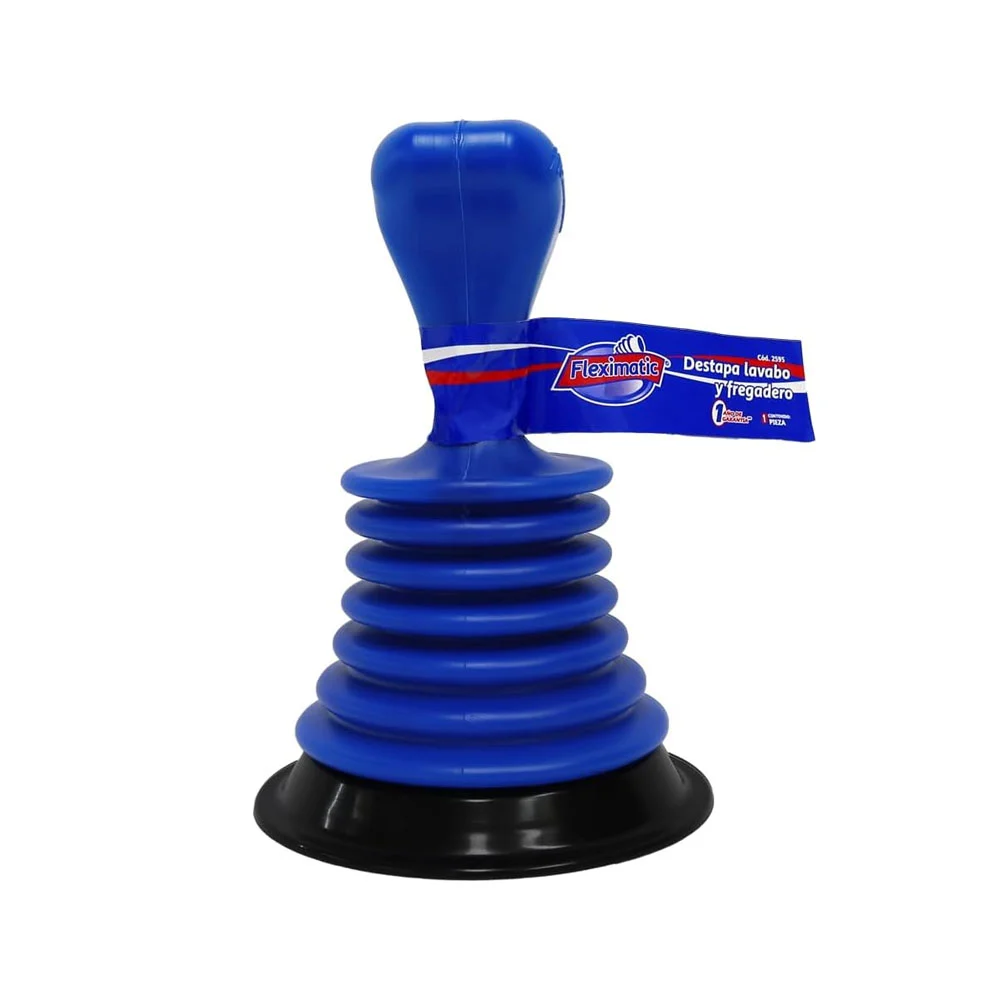 Destapador de plástico para lavabo y fregadero, 17cm / fleximatic / 2595