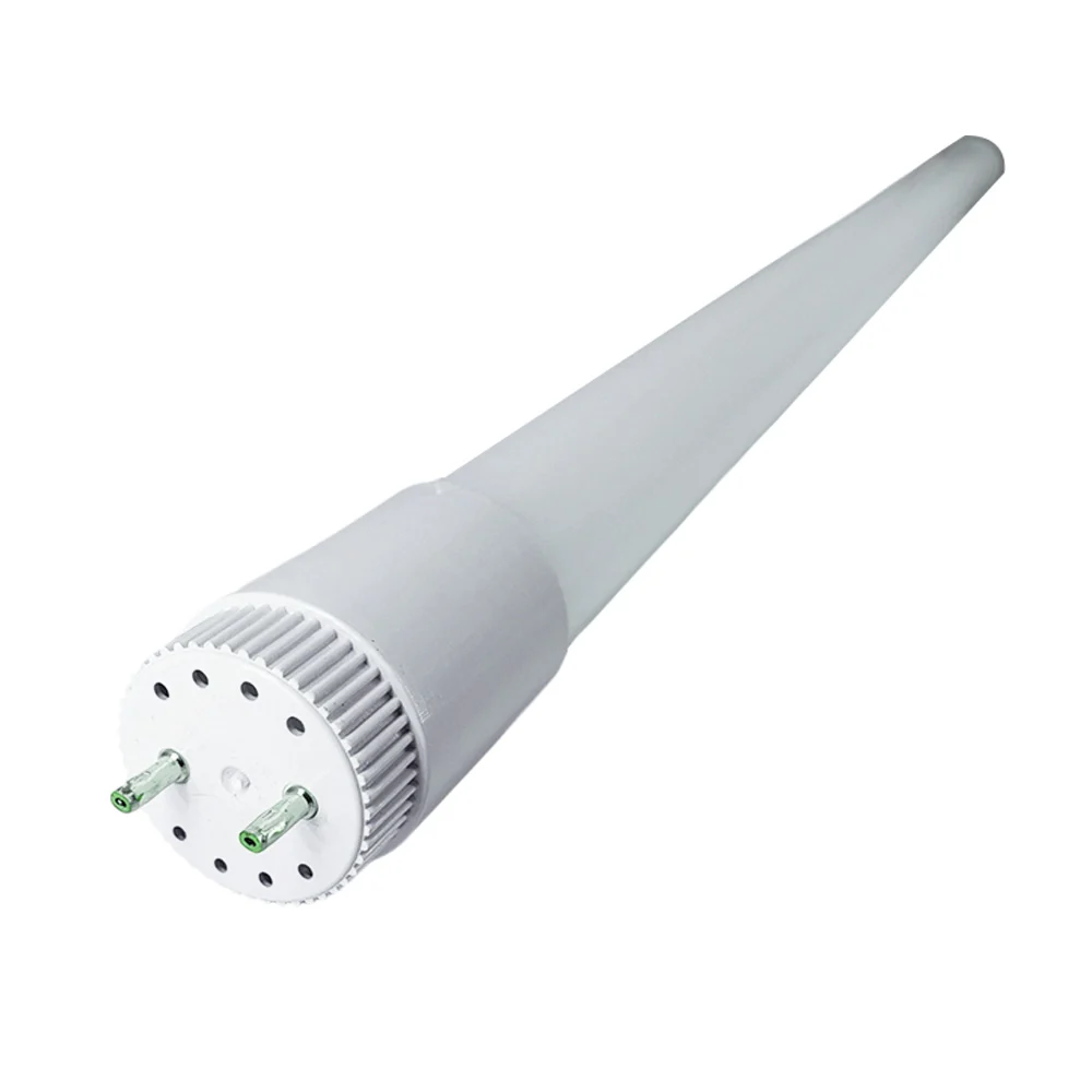 Tubo led opalino ahorrador de cristal con luz blanca de 11w, 60cm / adir