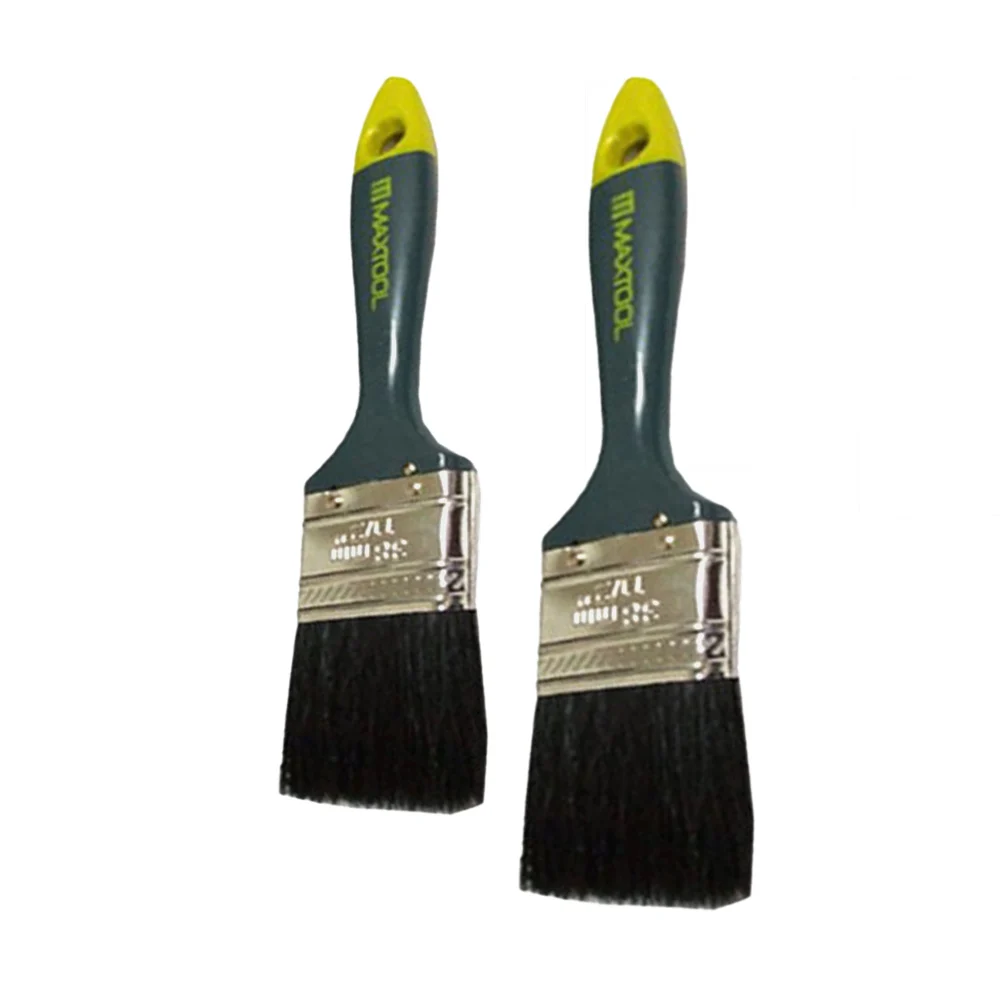 Paquete con 2 brochas maxtool con mango de plástico, 51mm - 63mm / 301515