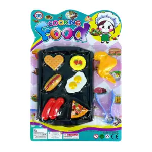 Blíster con charola + alimentos comida y pinzas de juguete, variedad …