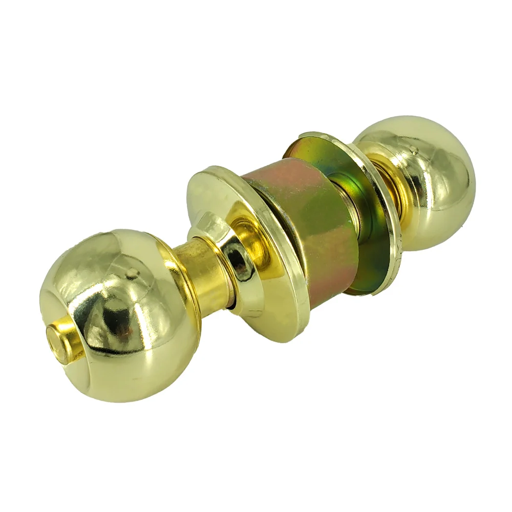 Cerradura de pomo maxtool para puerta del baño con espesor de 31.7mm a 44.4mm + cerradura y accesorios de instalación / 307123
