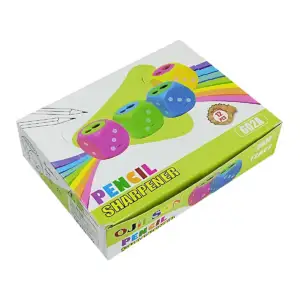 Paquete con 12 sacapuntas dobles con almacenador de basura, variedad …