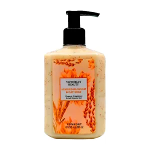 Gel exfoliante corporal con fragancia de almendra y leche de avena, 2…