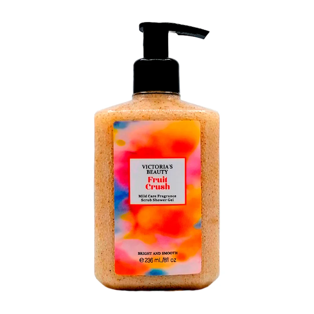 Gel exfoliante corporal con fragancia fruit crush, 236ml / victorias beauty / 3233#