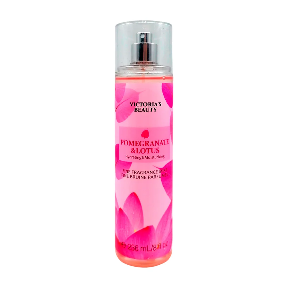 Perfume pomegranate & lotus en spray con fragancia para dama, 236ml / victorias beauty / 3242#