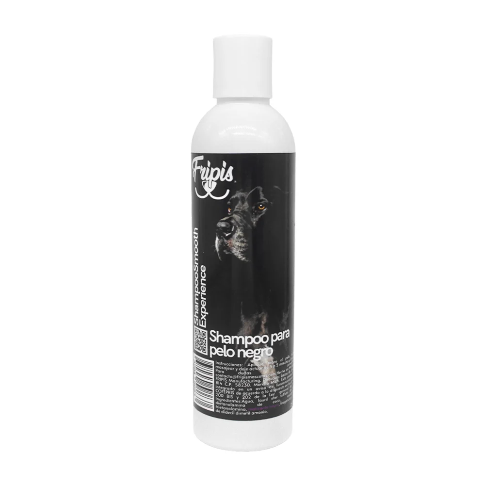 Shampoo fripis para pelo negro de perro, 250ml / 945683