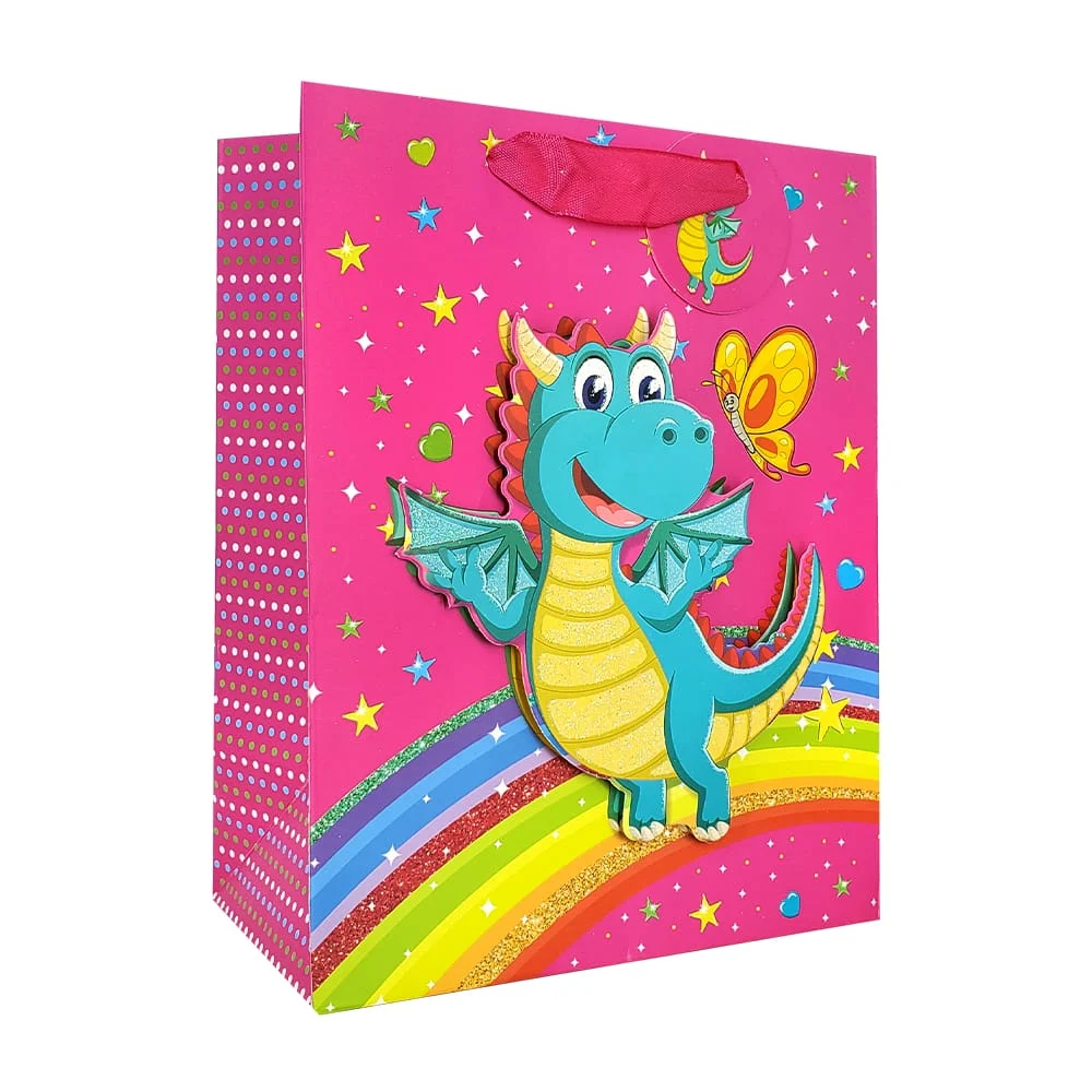 Paquete con 6 adornos 3d de papel china en forma de cupcake, variedad de colores / bt-1032
