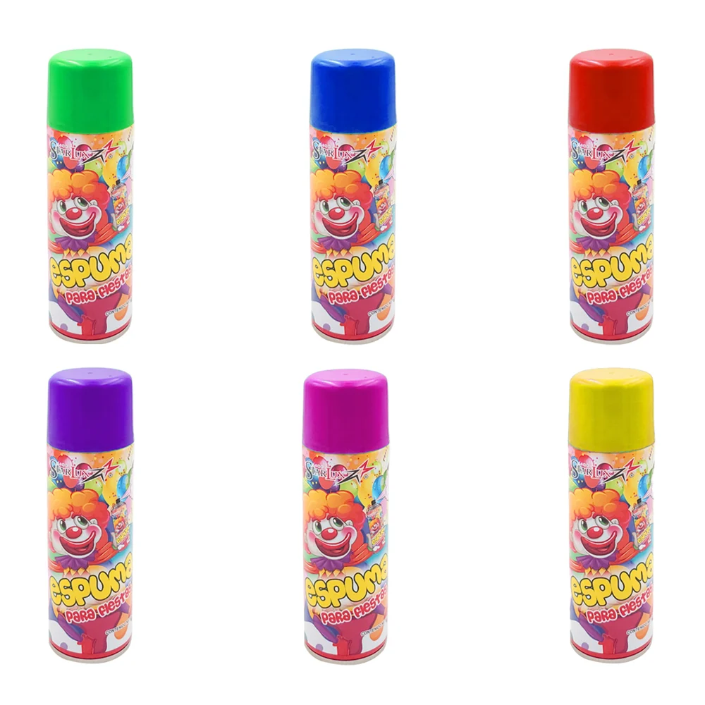 Lata de espuma para fiesta, 260ml - 275ml / star lux / 377862 / espuma