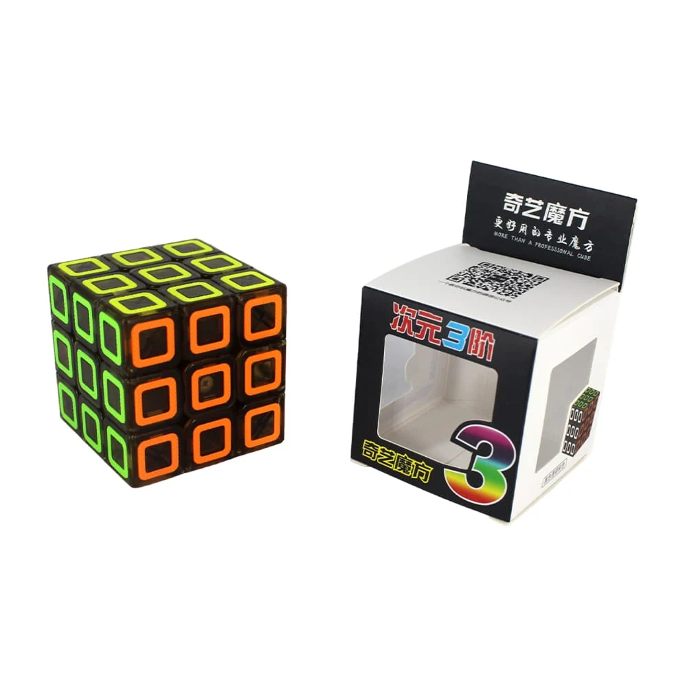 Cubo Rubik 3x3x3 dimensional qiyi traslucido / 394-8