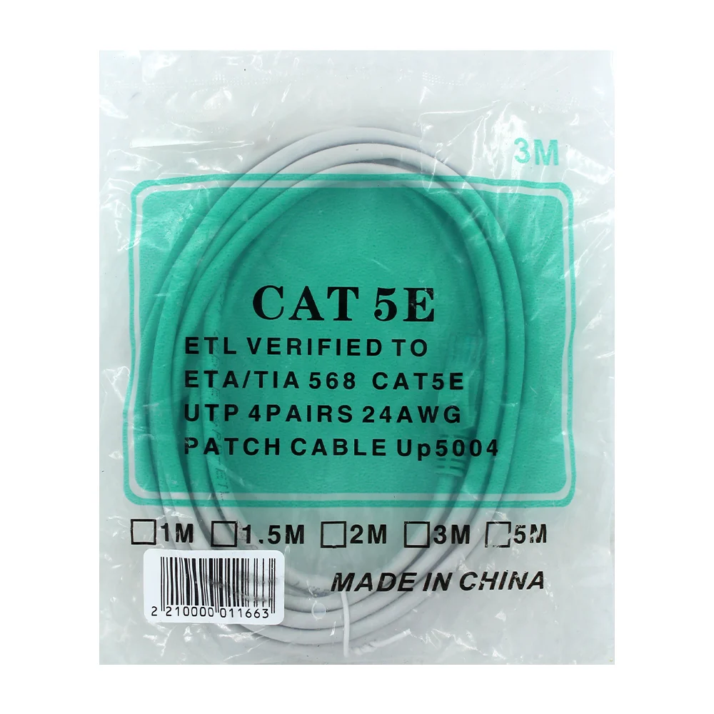 Cable de interfaz para conexión directa de 3mtrs / cat 5e / 011663 / 3mwx