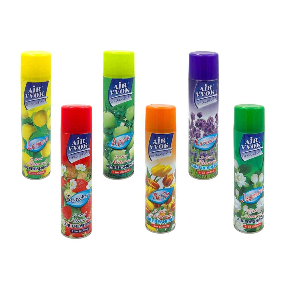 1pza Aromatizante de ambiente en spray con fragancia, 300ml, variedad de aromas / air freshener