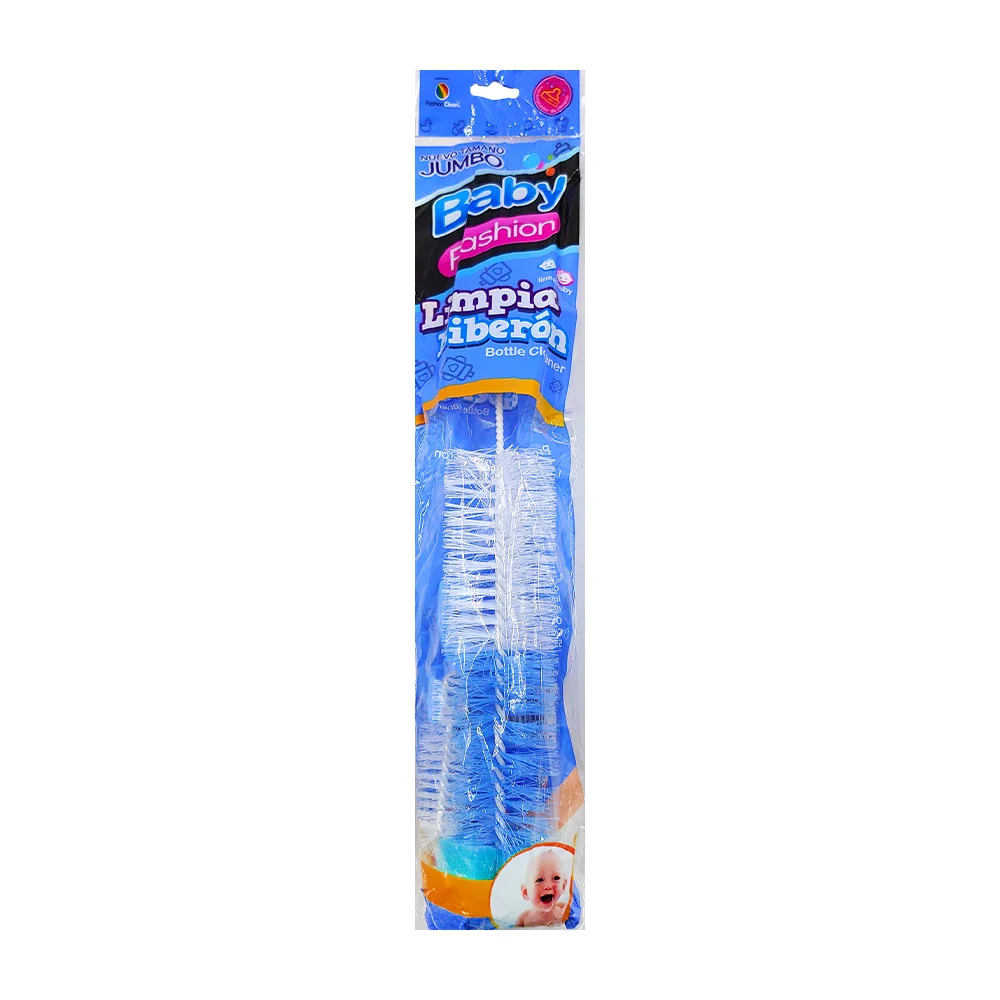 Paquete con 2 cepillos escobillones para lavar biberones, 40cm - 14cm / baby fashion / xt-bafa08