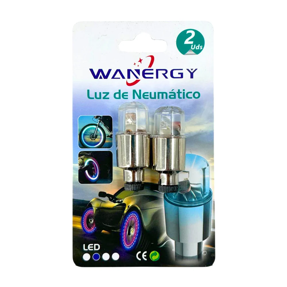 Paquete de luces wanergy para neumáticos, color azul / 41455