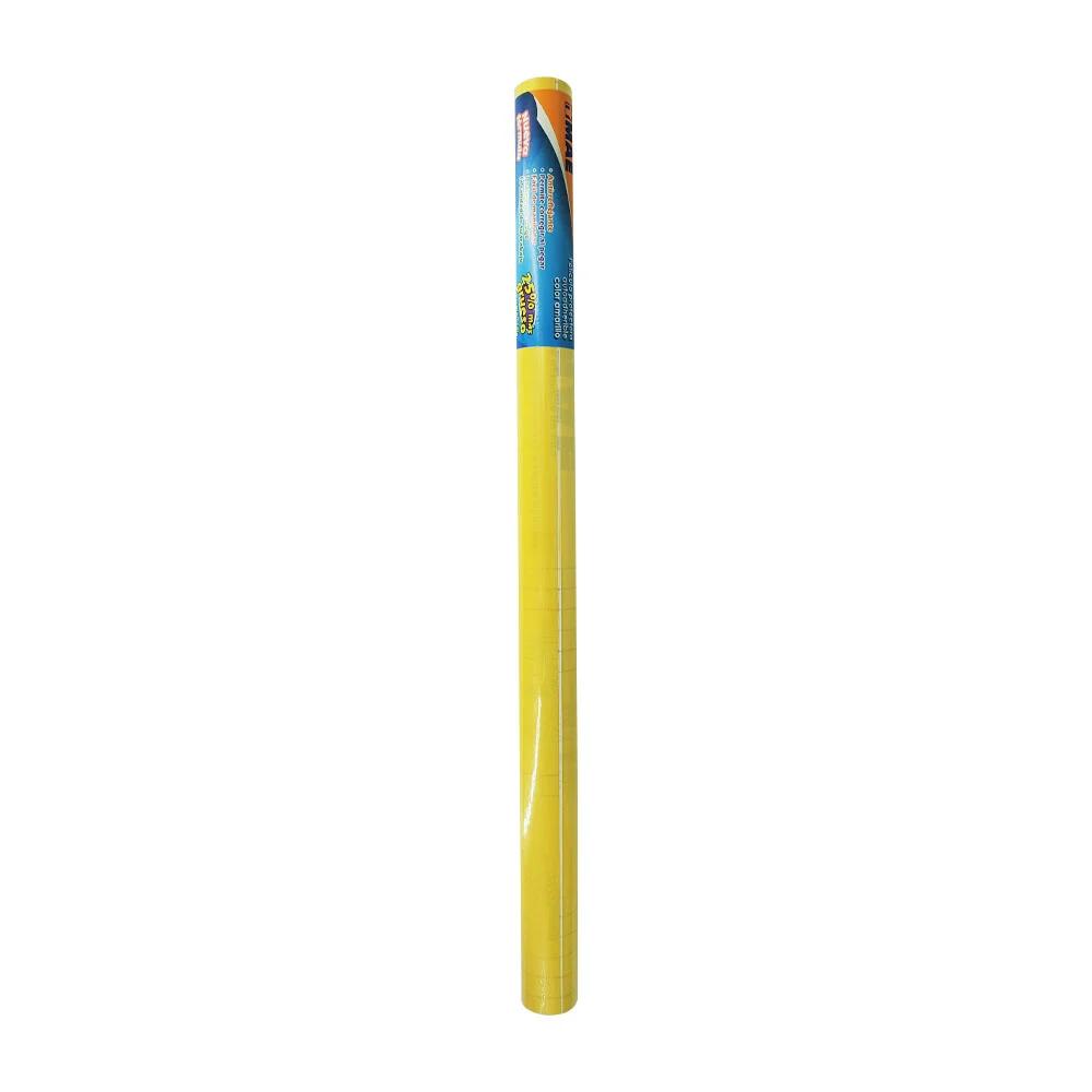 Rollo de película protectora autoadherible de 45cm x 1.5m en color amarillo / 45015am
