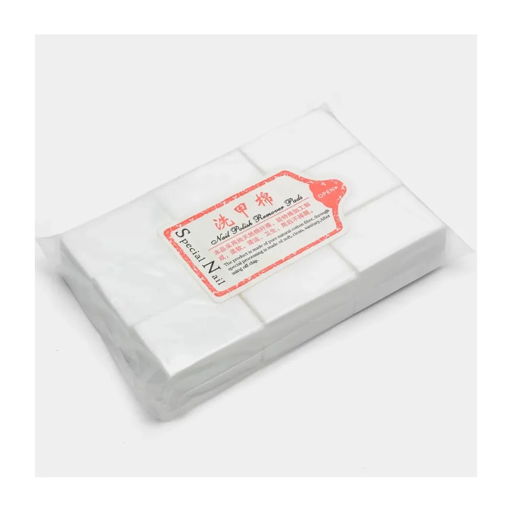 Paquete 1000pzas almohadillas quita esmalte para las uñas / special nail 478e / my0011