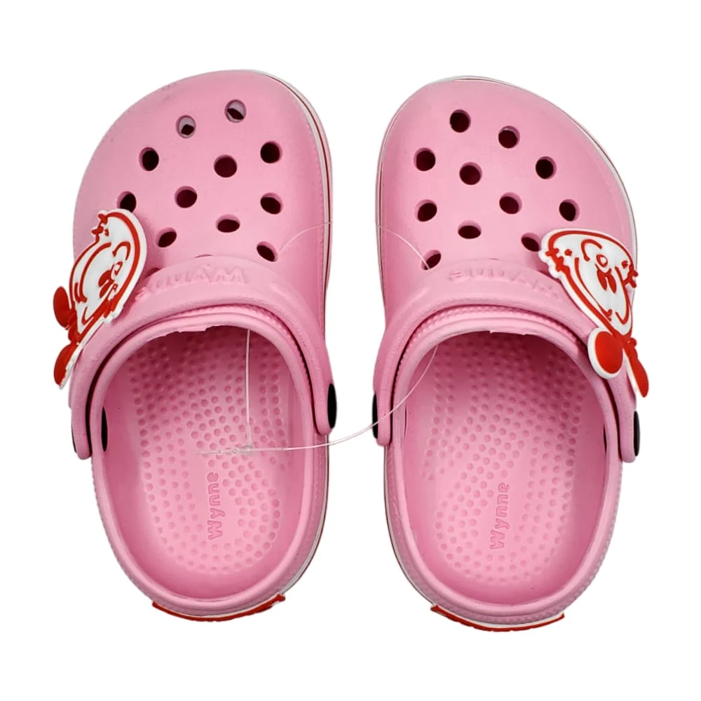 Par de sandalias crocs wynne infantiles con decoración, variedad de diseños y tallas / 5002