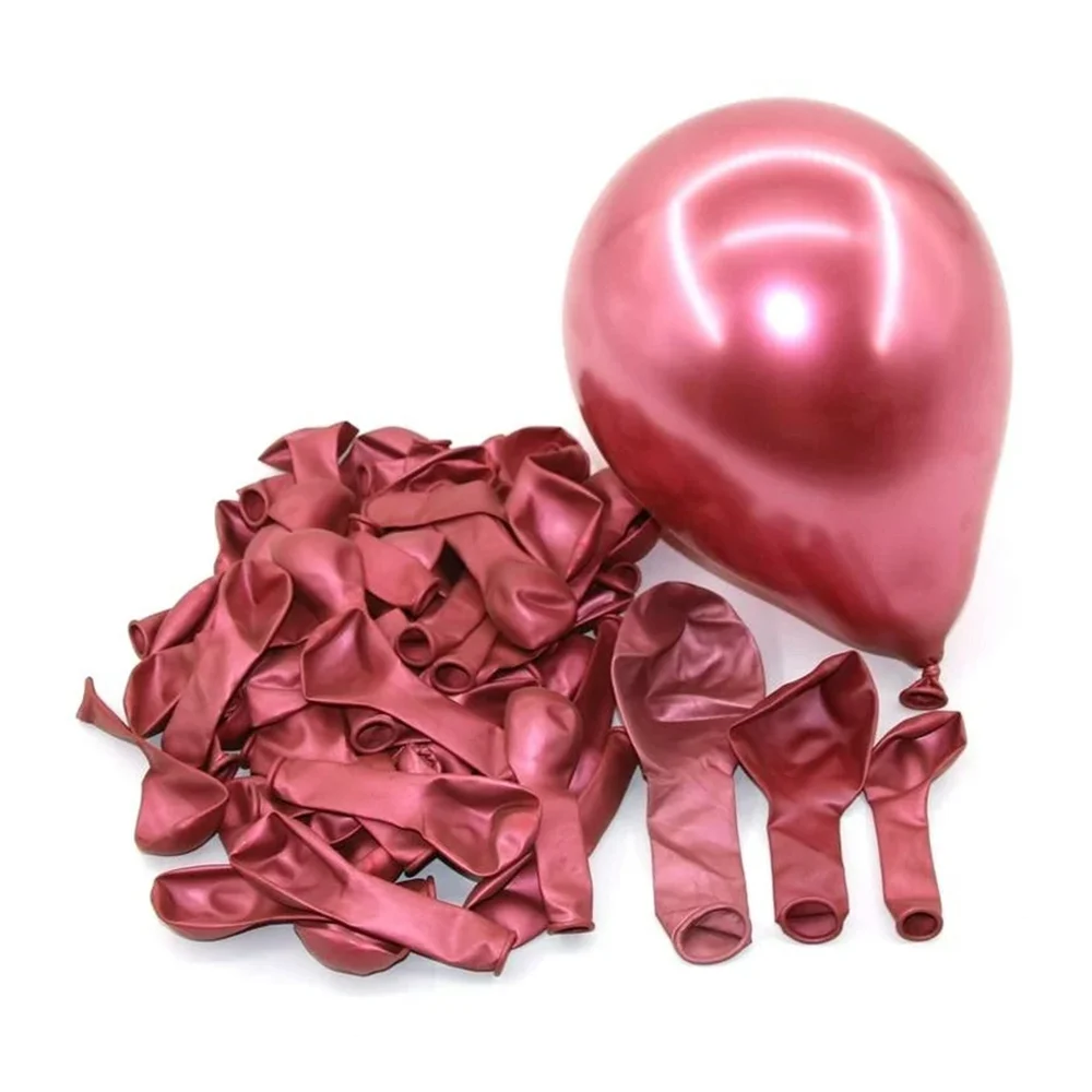 Paquete con 6 globos metálicos de 10 pulgadas / 50106