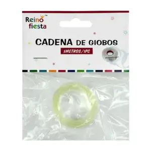 Cinta cadena de globos de 5 metros, reino fiesta / 50273