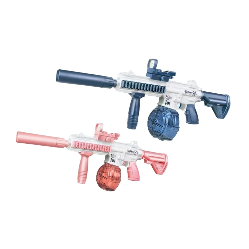 Pistola de agua eléctrica tipo m416 recargable de 61cm, variedad de colores / 518-9