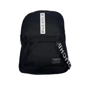 Mochila mediana lisa fashion instinct de 2 compartimentos, variedad d…