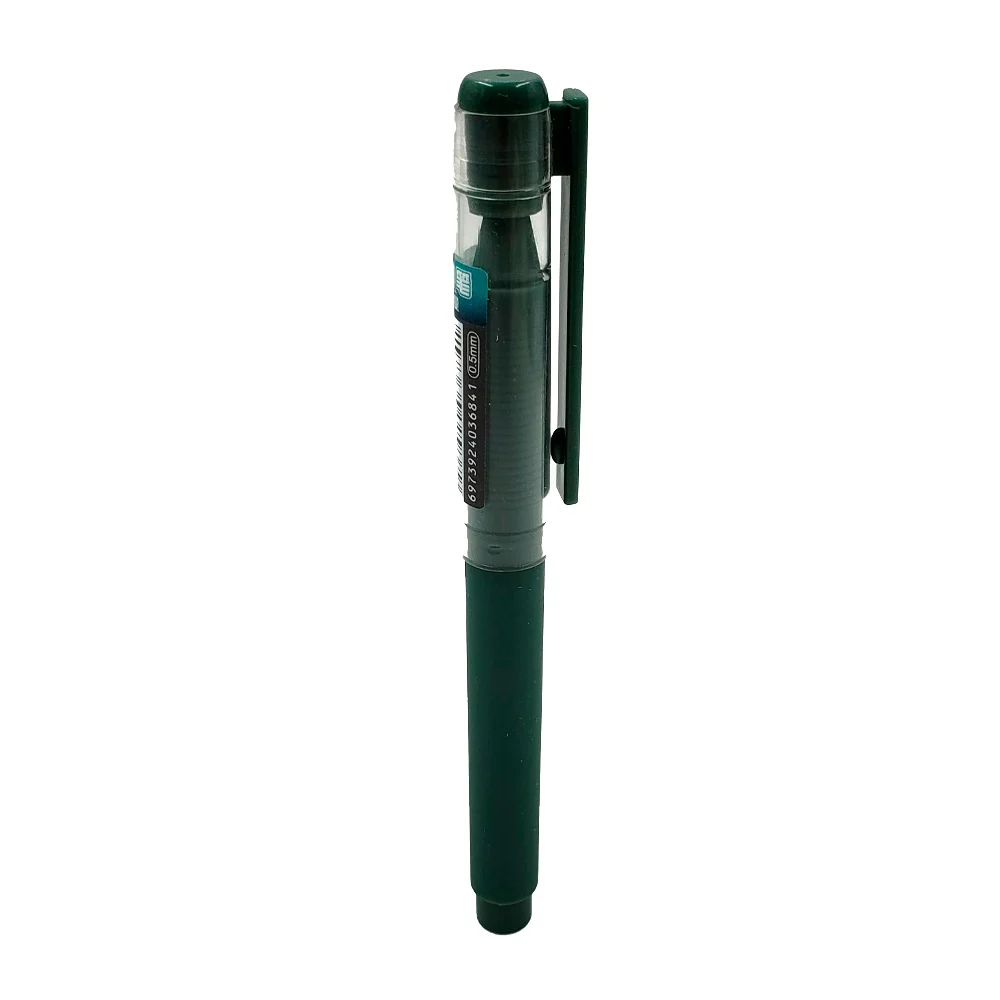 1pza Pluma / bolígrafo de tinta negra en gel con punta fina 0.5mm, variedad de colores / resun / 5273
