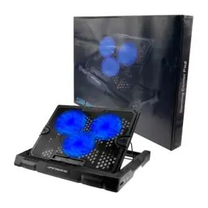 Base enfriadora ajustable para laptop con 3 ventiladores y 2 puertos …