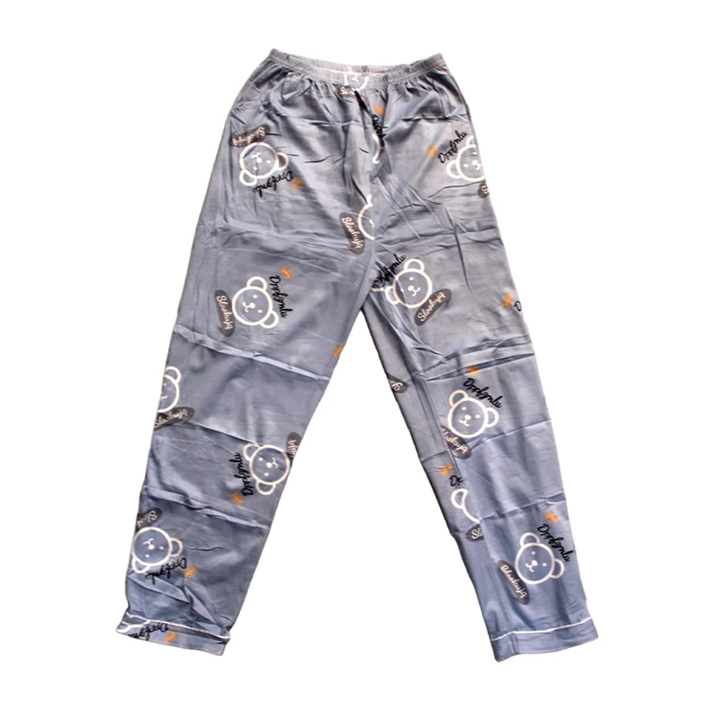 Conjunto pijama para hombre de 2 piezas pans y camisa de manga larga con botones / 56003