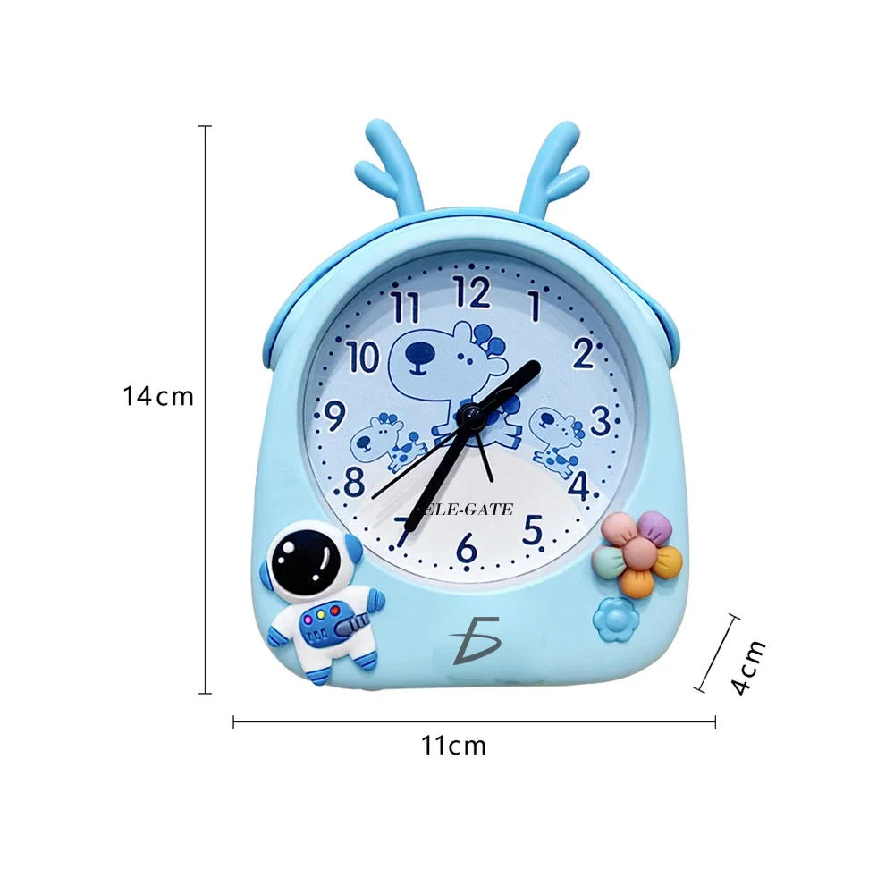 Reloj de escritorio con diseño de animales, variedad de colores y diseños / hog.257