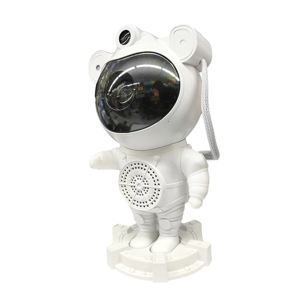 Proyector lámpara bocina bluetooth en forma de astronauta con control remoto y base / astronaut star light / yhyd / tyd-4607 / 16847 / z19
