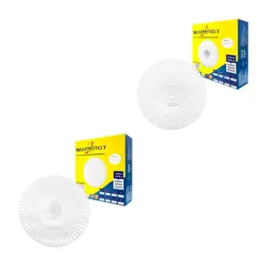 Lámpara tipo plafón led redondo mediano de 265 x 60 mm, 3 temperatura…