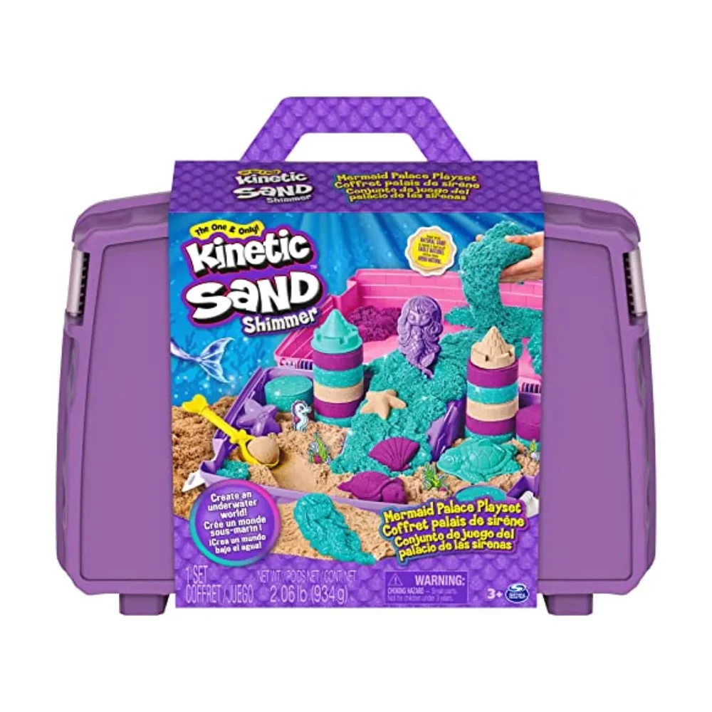 Set de arena mágica moldeable con temática de sirenas y animales marinos, 934g / kinetic sand shimmer / 6065181