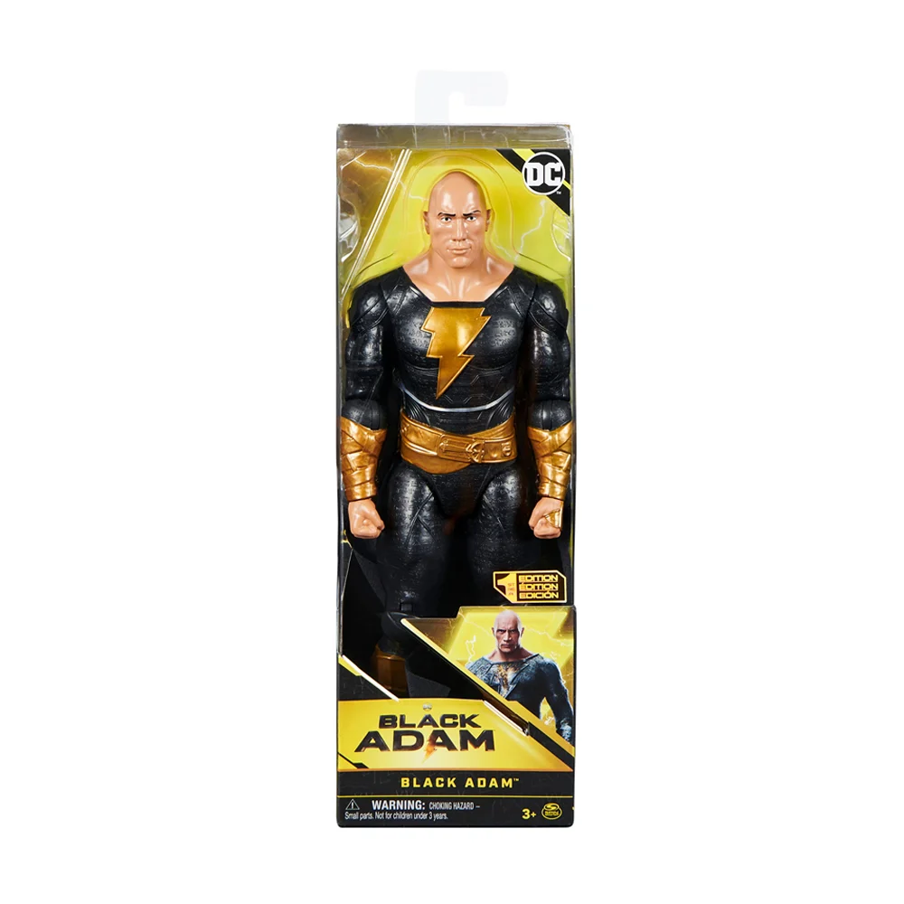 Figura black adam primera edición, 30cm / 6065492