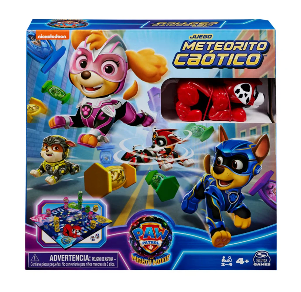 Juego de mesa infantil, paw patrol - meteorito caótico, variedad de piezas / 6067996