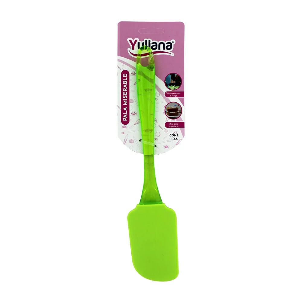 Pala espátula miserable de silicón de plástico, variedad de colores / r7-60921 / mx-426