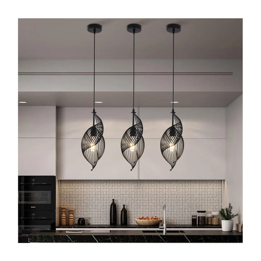 Lámpara colgante metálica wanergy con decorativo moderno y cable de 1.5 metros / 610107